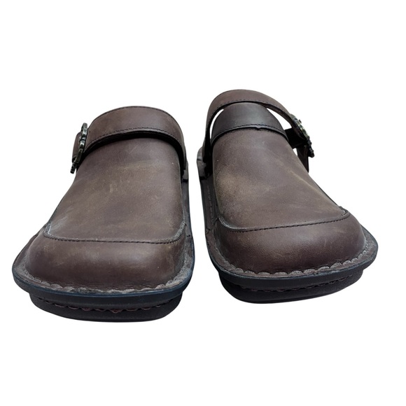 Alegria Seville Oiled Brown Clog Size 37 US 7-7.5 NEW - Picture 2 of 7